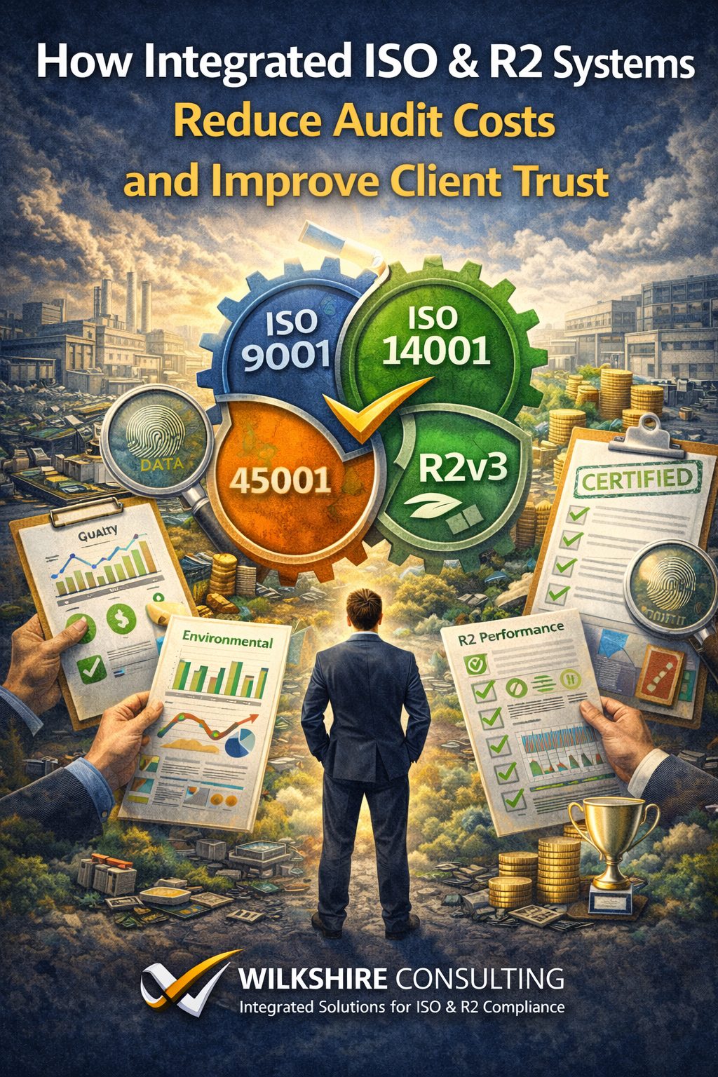 How Integrated ISO & R2 Systems Reduce Audit Costs and Improve Client Trust